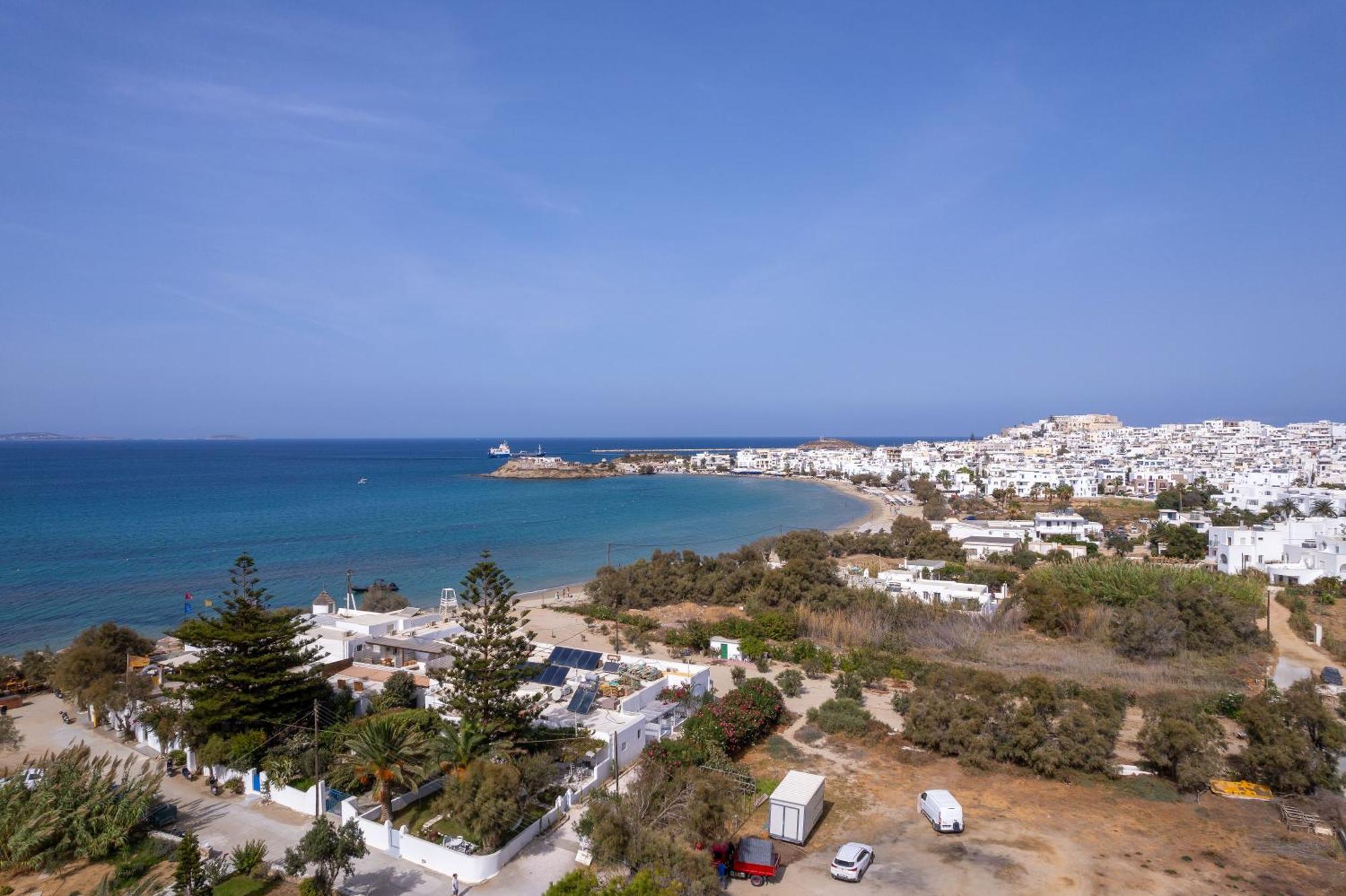 Flisvos Beach Apartments Naxos City ภายนอก รูปภาพ
